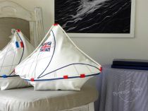 English Yacht Pillow Design by Daga
